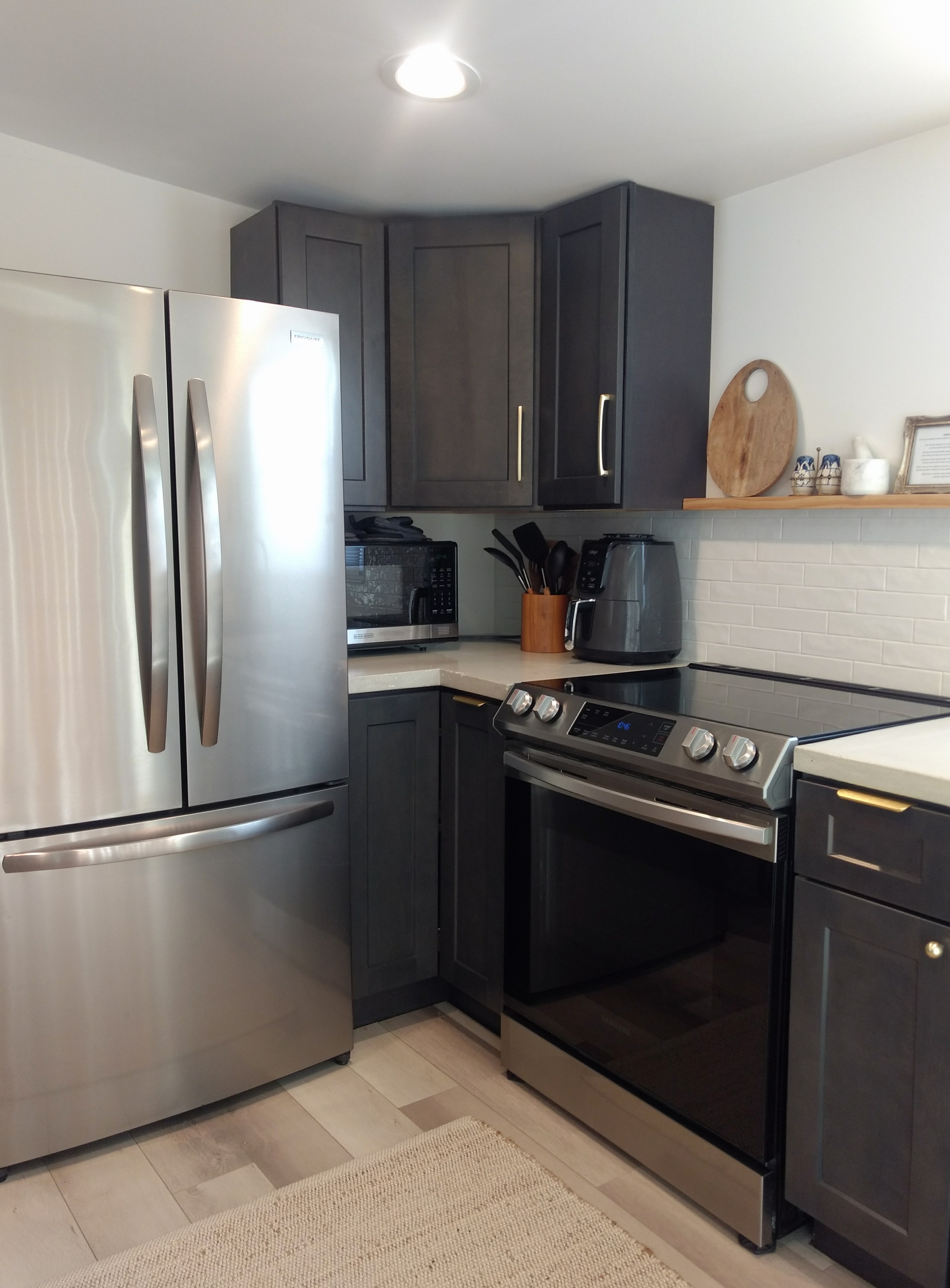 custom kitchen cabinet install